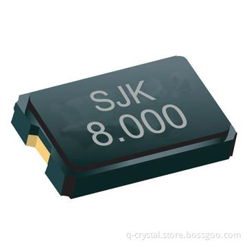 Glass SMD Crystal Series, High-frequency Range from 8 to 80MHz, High-frequency Stability